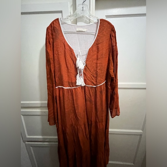 Christy Dawn - Paloma Dress Extended Pumpkin Paisley (Lined) Size 2X NWOT - Picture 14 of 16